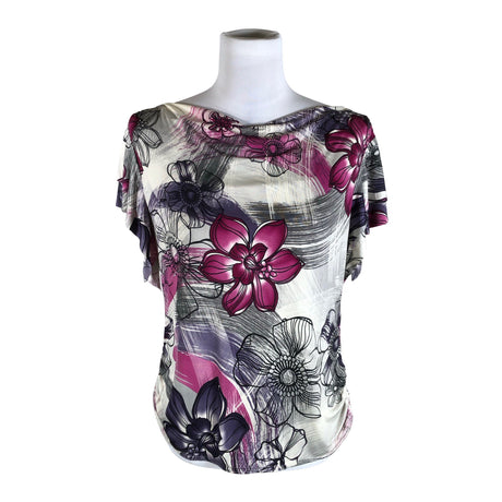 Unisex Ecoline - Lühikeste käistega pluus, suurus 38 - Hall ()