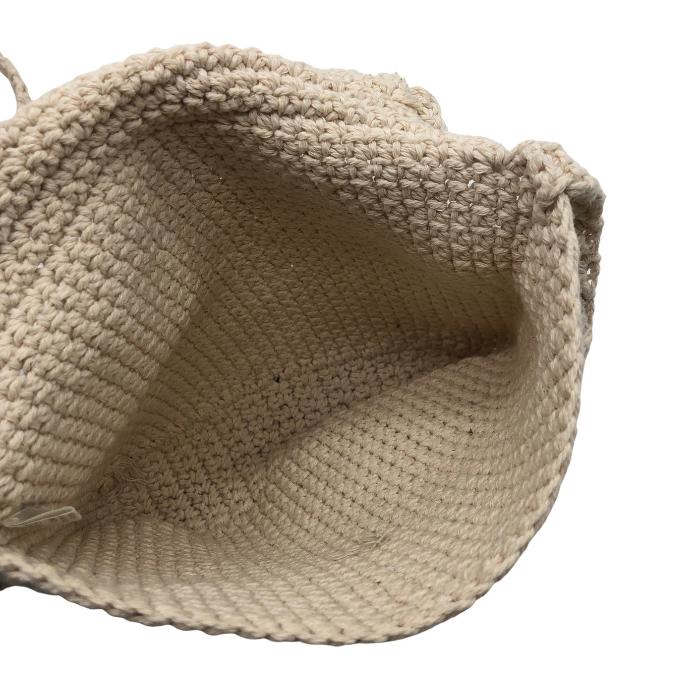 Unisex Handmade - Õlakott, suurus Mini - Beige (2)