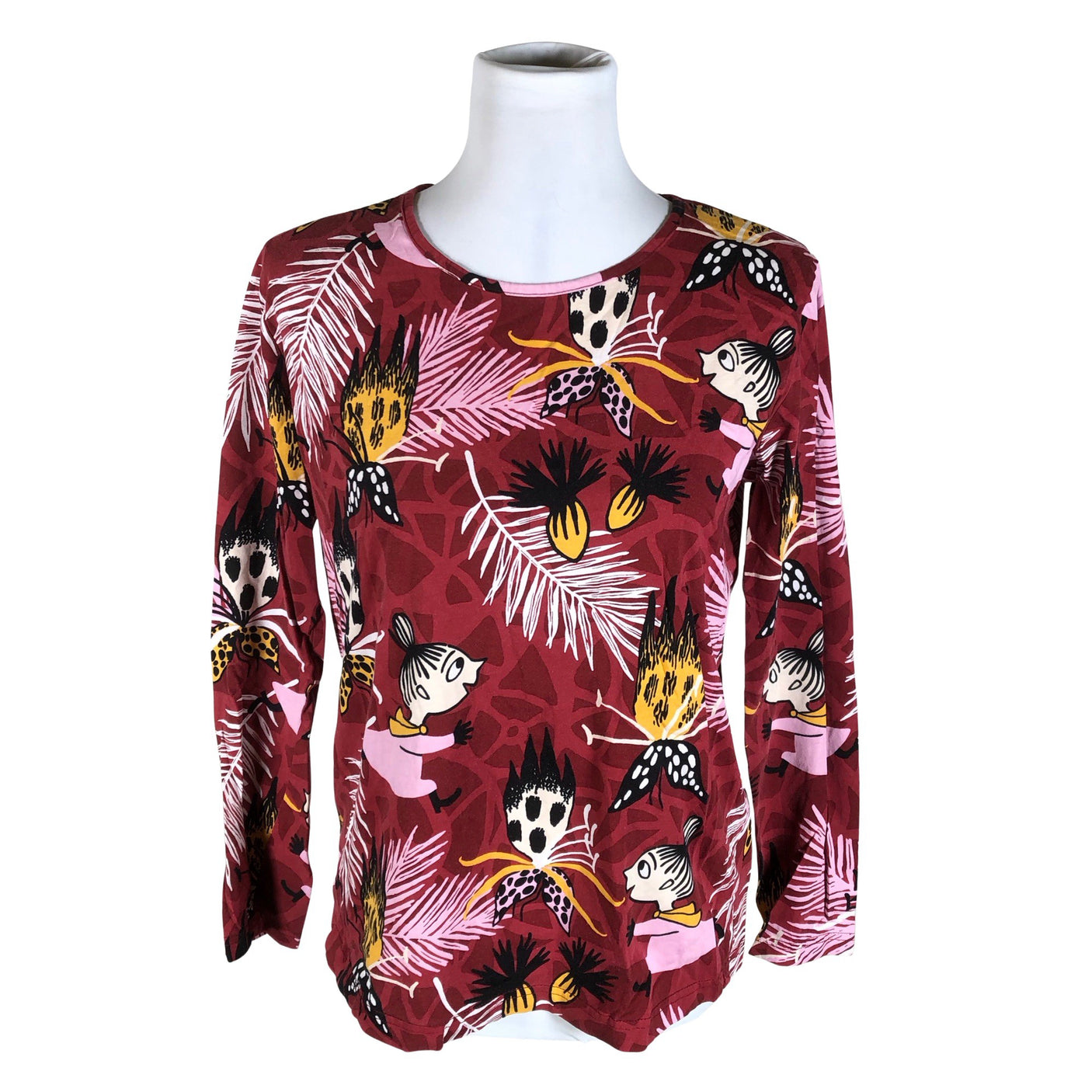 Unisex Martinex - Trikotaažist pluus, suurus 38 - Veinipunane (1)