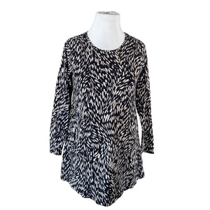 Unisex NOSH - Trikotaažist tuunika, suurus 42 - Must (1)