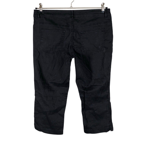 Unisex Global - Teksast poolpikad püksid, suurus 38 - Must (2)