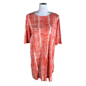 Unisex Marimekko - Trikotaažist kleit, suurus 38 - Punane (1)