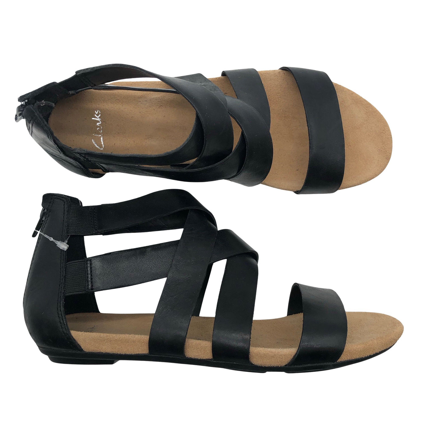 Unisex Clarks - Rihmikud, suurus 38 - Must (1)