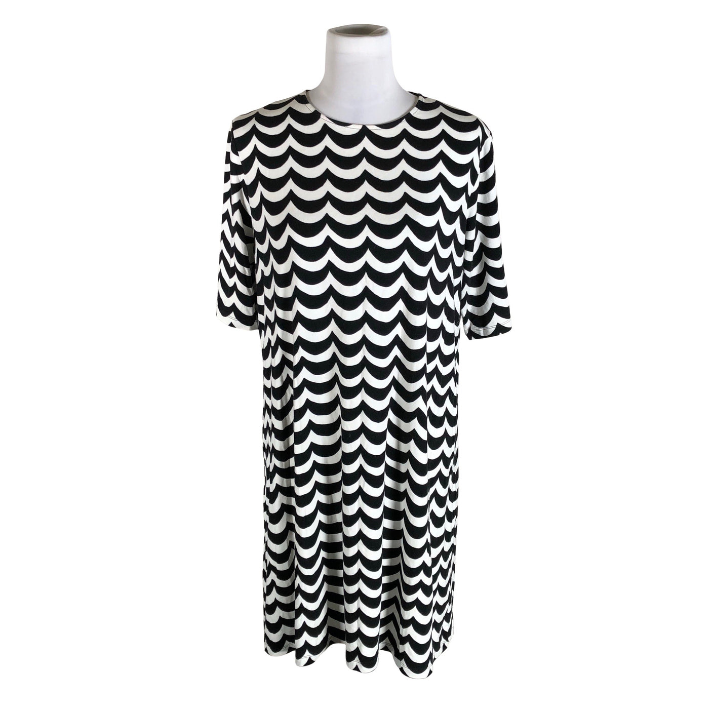 Unisex Marimekko - Trikotaažist kleit, suurus 40 - Must (1)