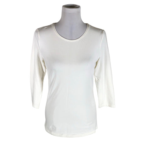 Unisex Ril's - Trikotaažist pluus, suurus 38 - Valge ()