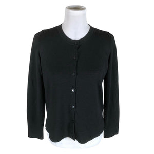 Unisex Essentials by Stockmann - Kardigan, suurus 36 - Must (1)