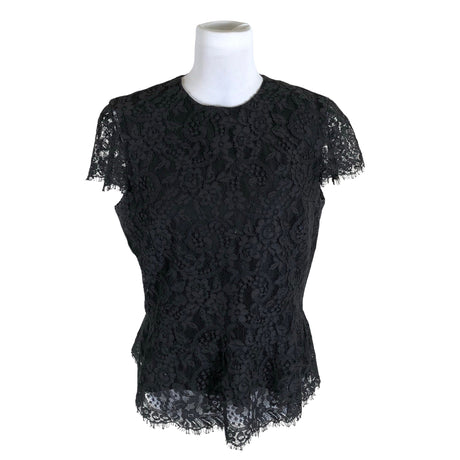 Unisex Lauren Ralph Lauren - Lühikeste käistega pluus, suurus 40 - Must ()