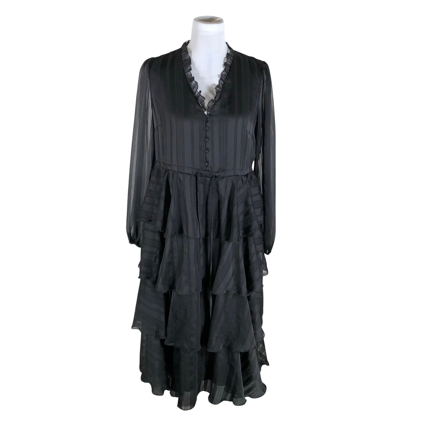 Unisex Y.A.S - Õhuke kleit, suurus 38 - Must (1)