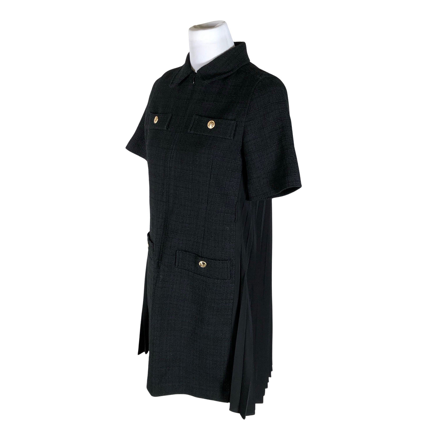Unisex Sandro Paris - Mitteveniv kleit, suurus 34 - Must (3)