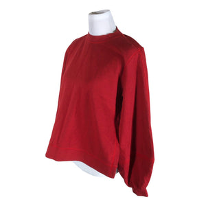 Unisex Ganni - Dressikangast pluus, suurus 38 - Punane (3)