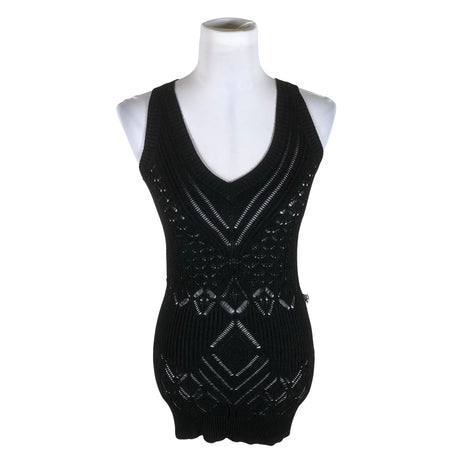 Unisex Marciano by Guess - Kootud vest, suurus 36 - Must ()