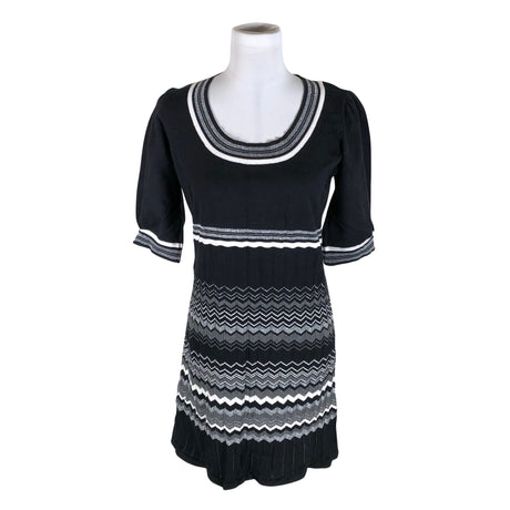 Unisex Lindex - Kootud kleit, suurus 40 - Must ()