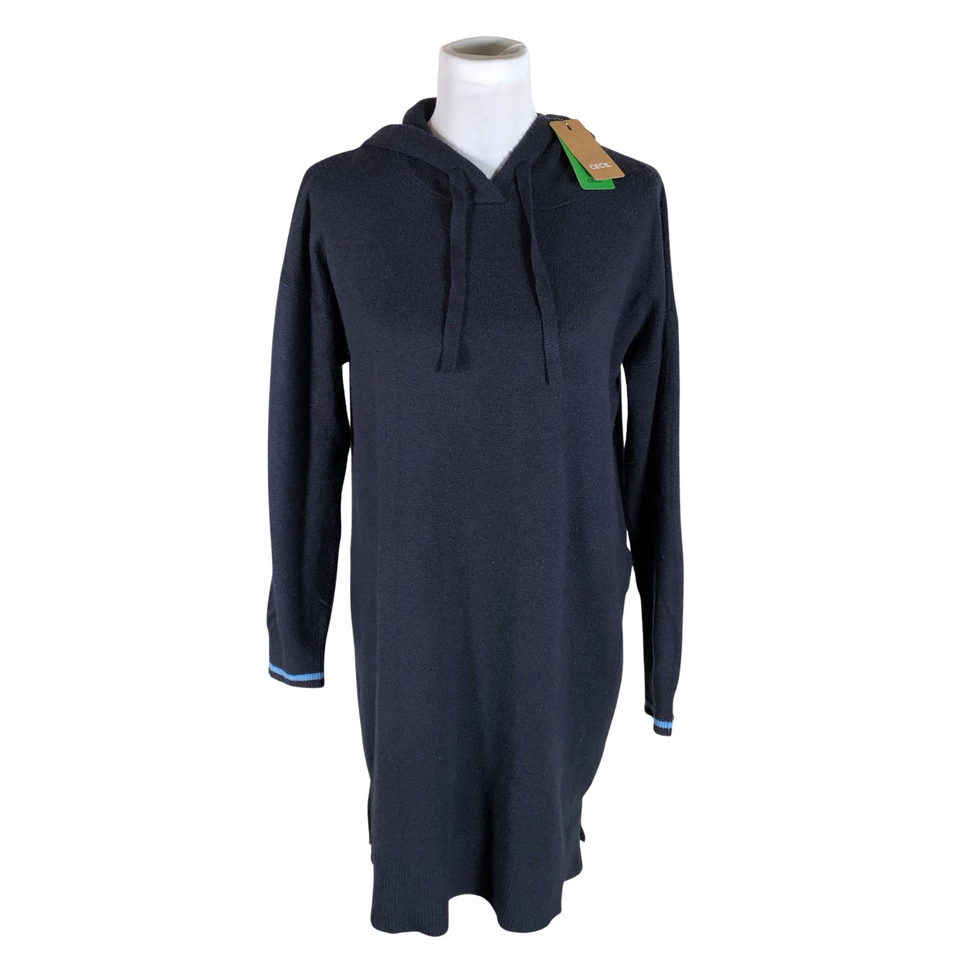 Unisex Cecil - Kootud kleit, suurus 38 - Must (1)