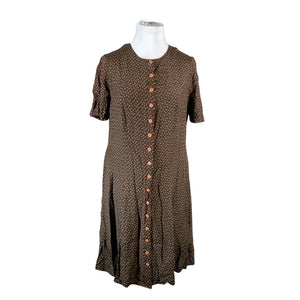 Unisex Handmade - Õhuke kleit, suurus 42 - Pruun (1)