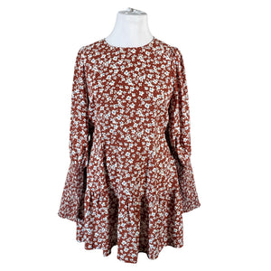 Unisex Louche - Õhuke kleit, suurus 42 - Pruun (1)
