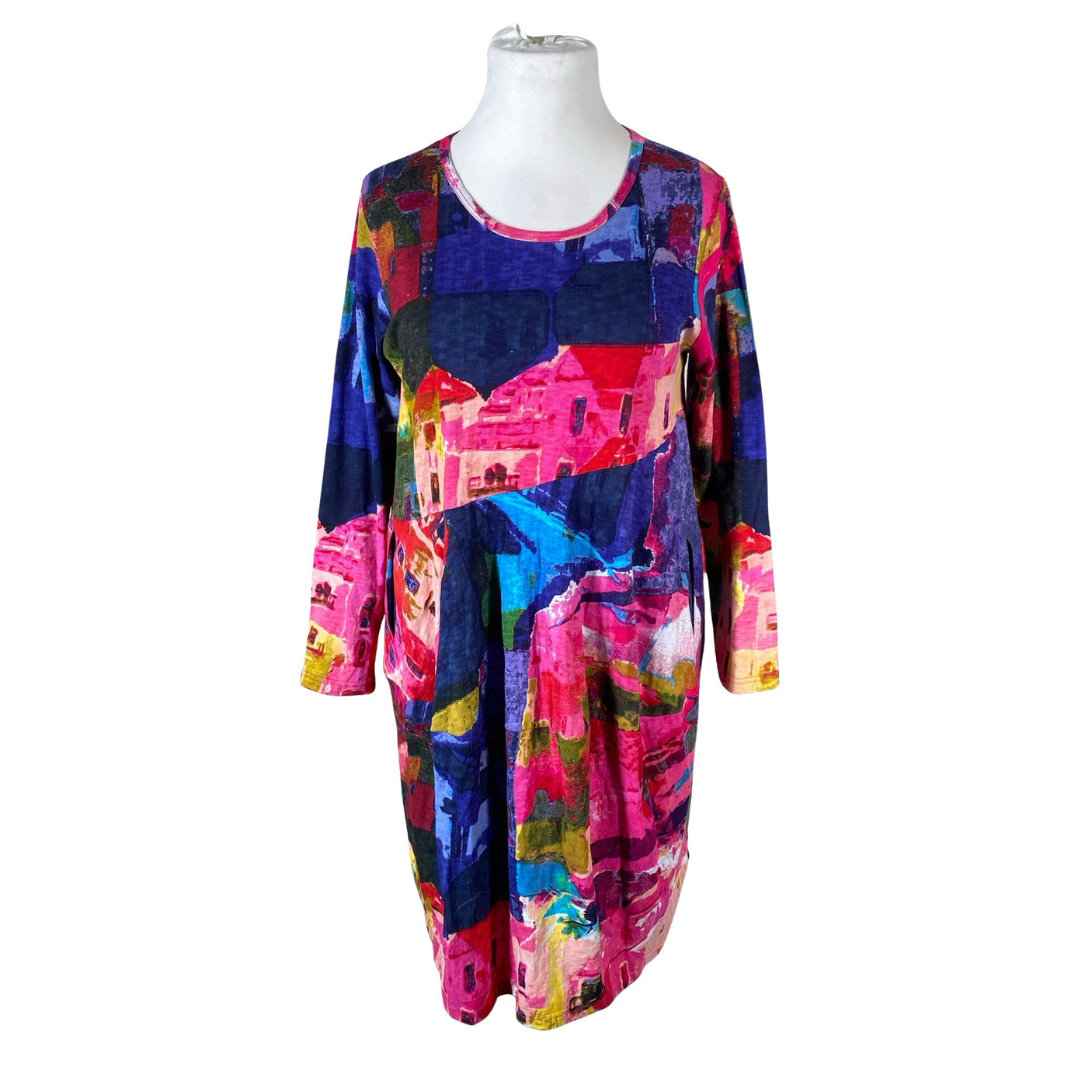 Unisex Orientique - Trikotaažist kleit, suurus 42 - Sinine (1)