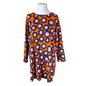 Unisex Marimekko - Trikotaažist kleit, suurus 42 - Oranž (1)