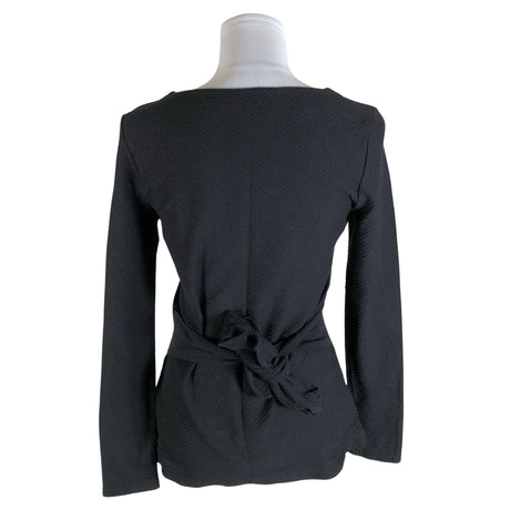 Unisex NOSH - Trikotaažist pluus, suurus 34 - Must (2)