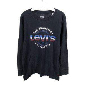 Unisex Levi's - Trikotaažist pluus, suurus 134 - 140 - Must (1)