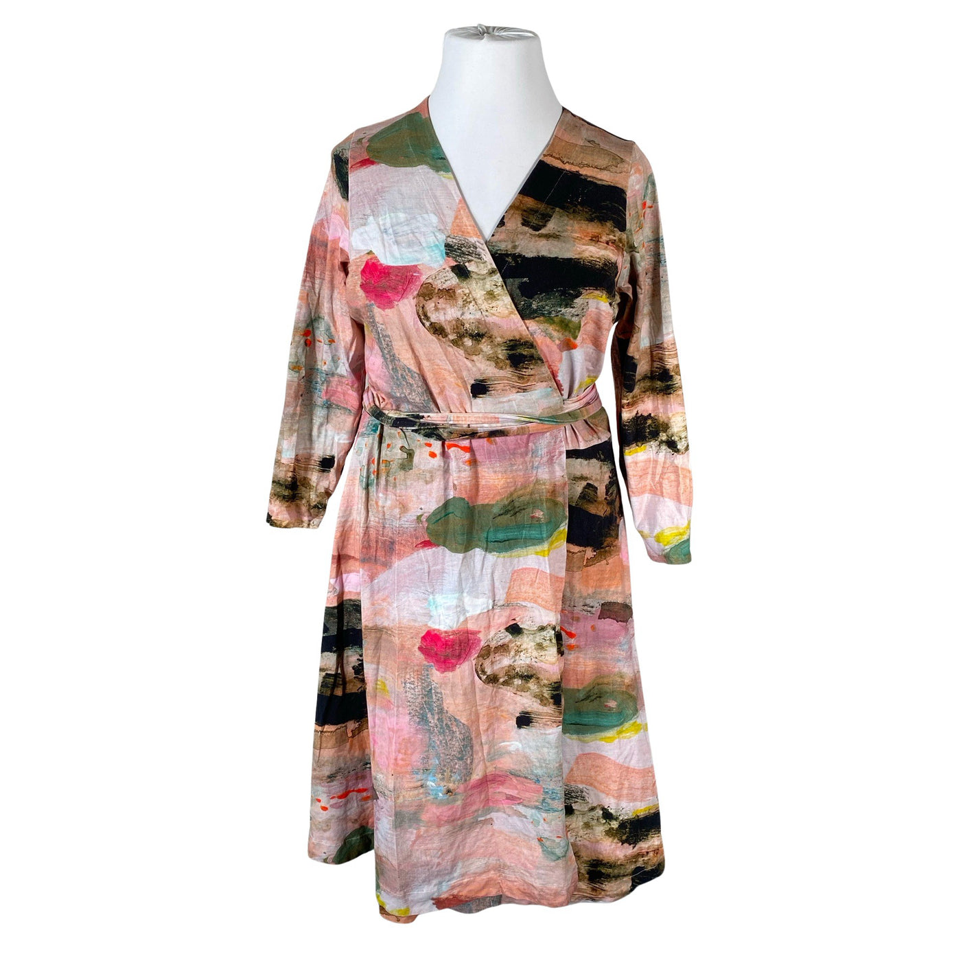 Unisex Papu - Trikotaažist kleit, suurus 48 - Heleroosa (1)