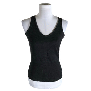 Unisex Your Face - Kootud vest, suurus 38 - Hall (1)