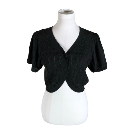 Unisex Lindex - Kootud boolero, suurus 40 - Must ()