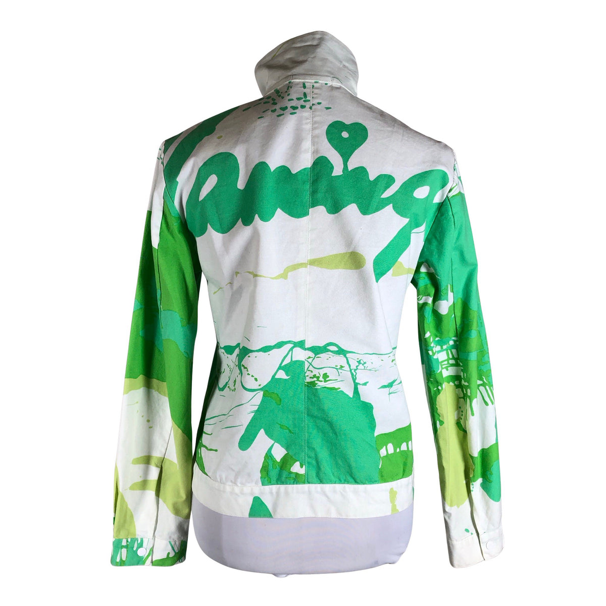 Unisex Marimekko - Õhuke jope, suurus 38 - Roheline (2)