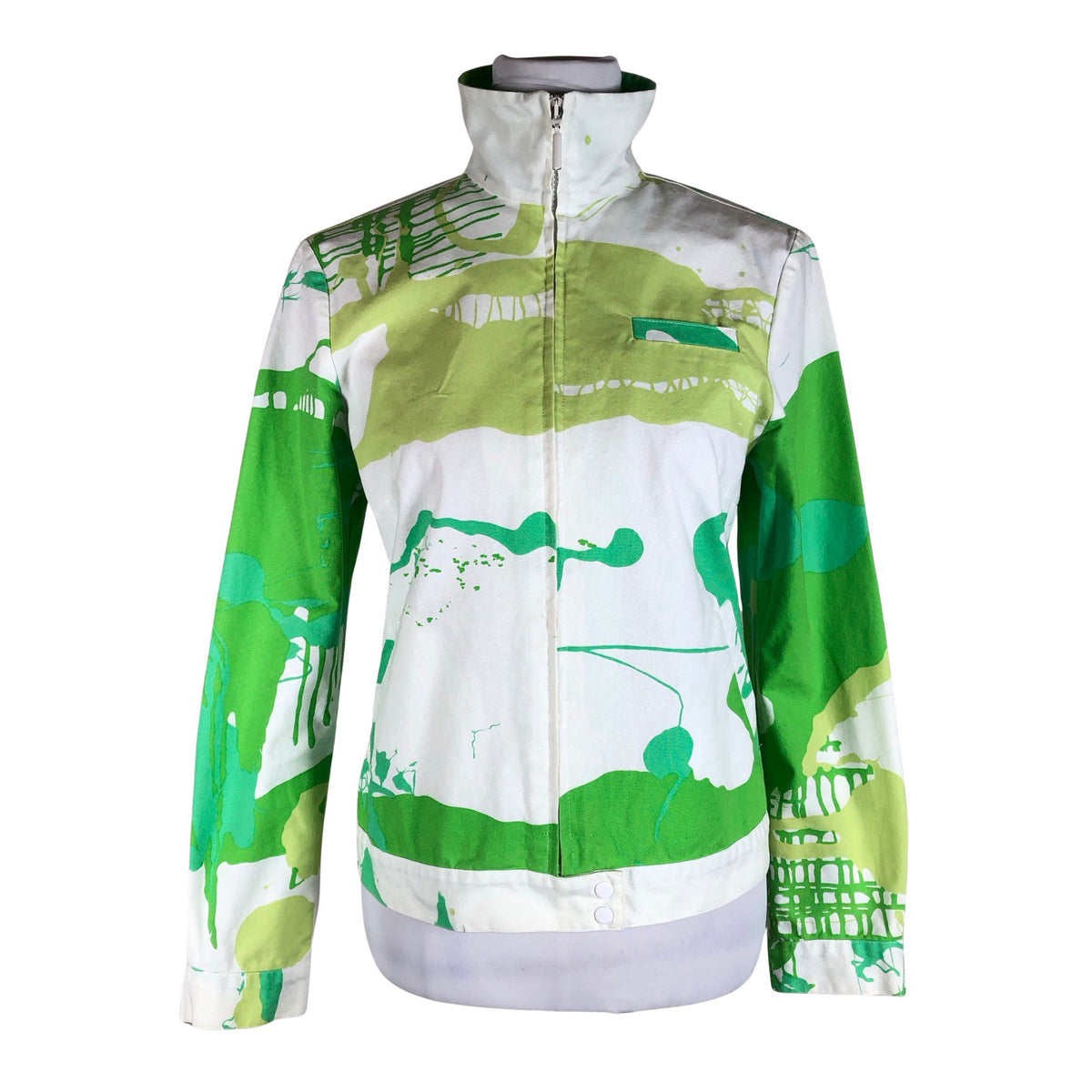 Unisex Marimekko - Õhuke jope, suurus 38 - Roheline (1)