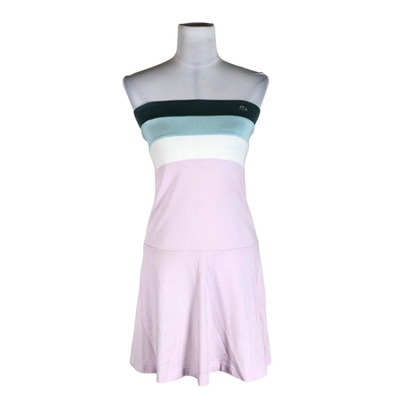 Unisex Lacoste - Trikotaažist kleit, suurus 34 - Heleroosa ()