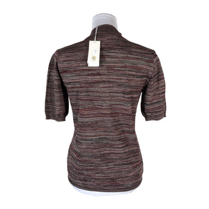 Unisex Tory Burch - Kampsun, suurus 40 - Veinipunane (2)