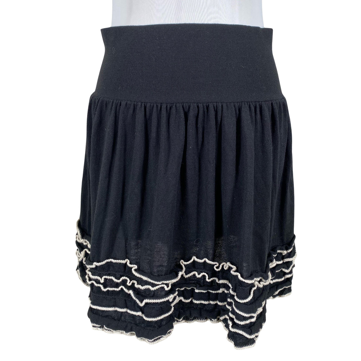 Unisex Red Valentino - Kootud seelik, suurus 36 - Must (1)