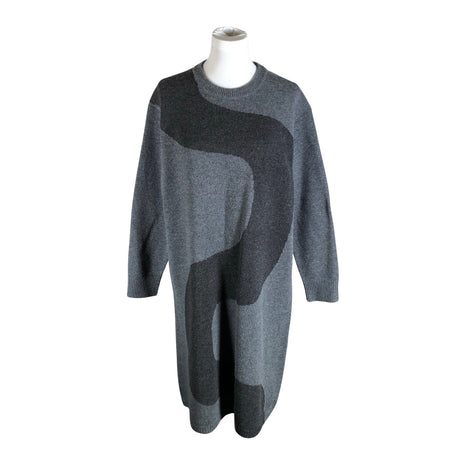 Unisex Uniqlo - Kootud kleit, suurus 40 - Hall ()