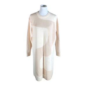 Unisex Uniqlo - Kootud kleit, suurus 40 - Heleroosa (1)