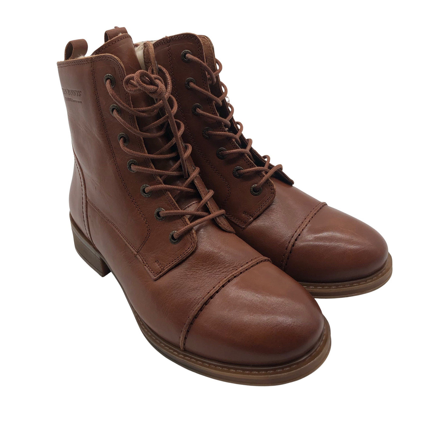 Unisex Ten Points - Poolsaapad, suurus 42 - Pruun (2)