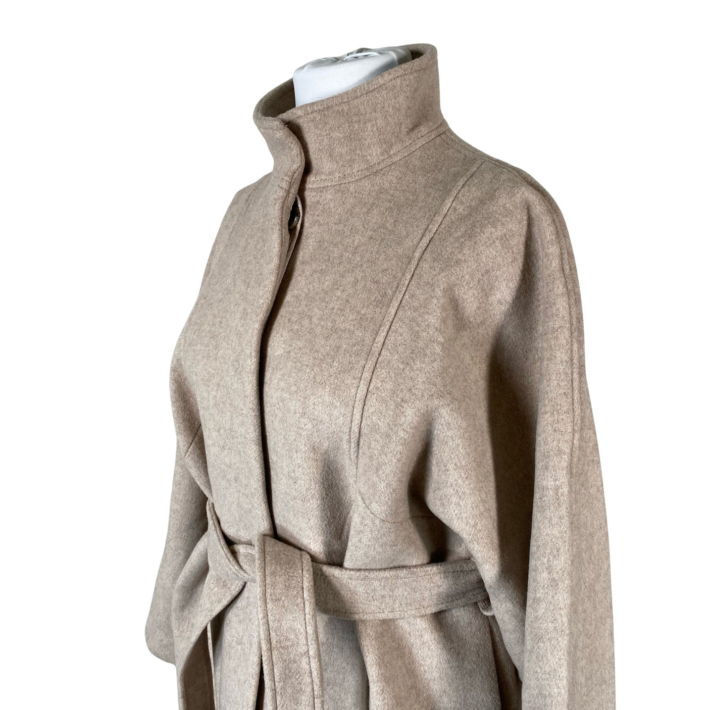 Unisex &Other Stories - Villane mantel, suurus 42 - Beige (3)