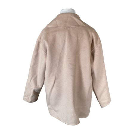 Unisex Nanso - Villane mantel, suurus 44 - Heleroosa (2)