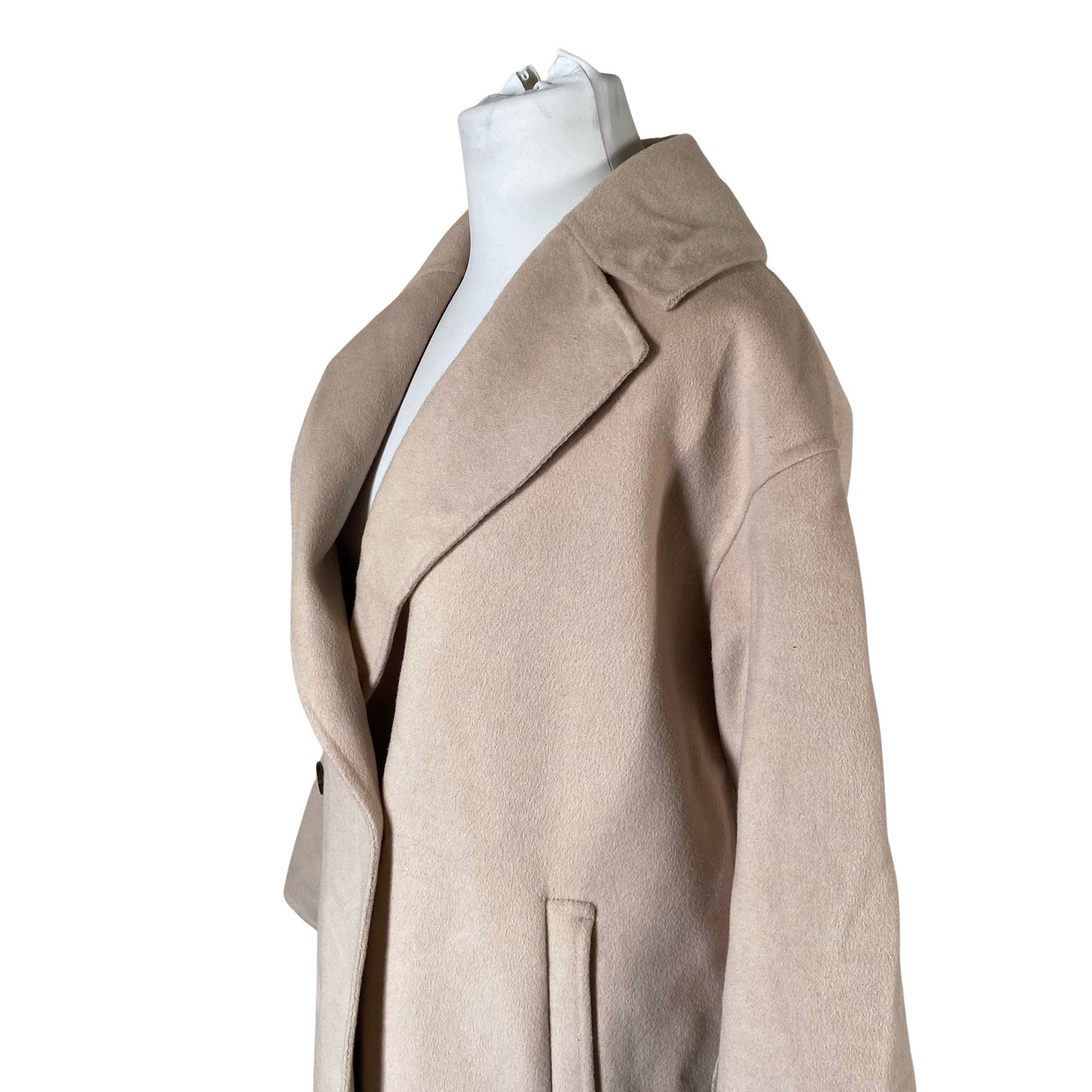 Unisex Nanso - Villane mantel, suurus 44 - Heleroosa (3)