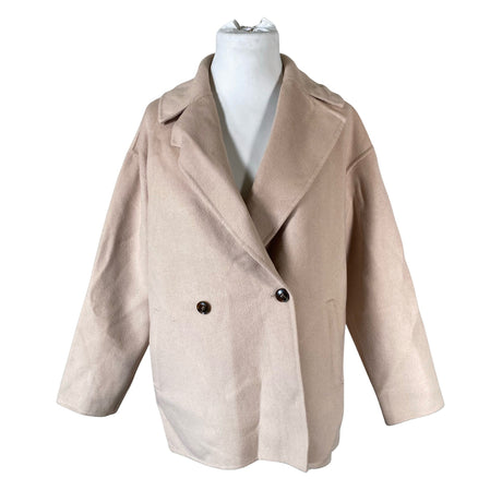 Unisex Nanso - Villane mantel, suurus 44 - Heleroosa ()