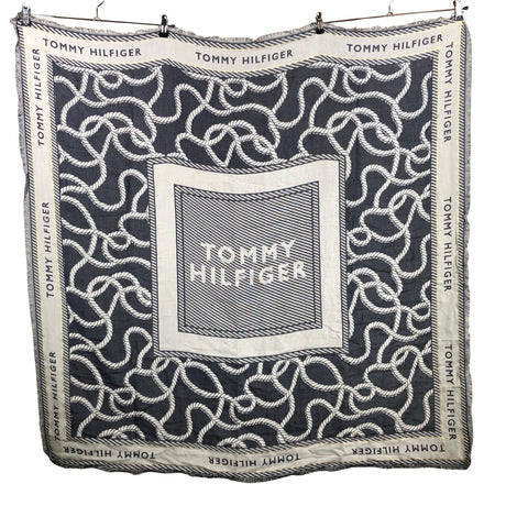 Unisex Tommy Hilfiger - Õhuke sall, suurus Maxi - Sinine (2)