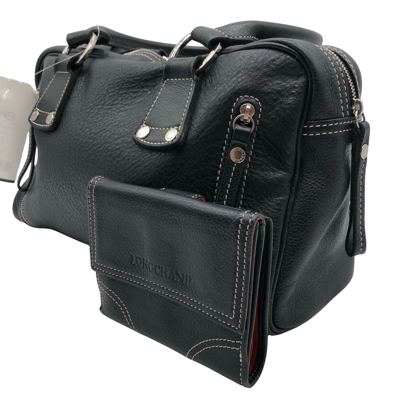 Unisex Longchamp - Käekott, suurus Midi - Must (2)