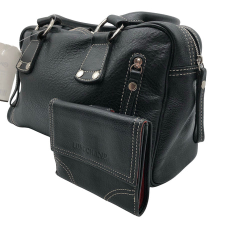 Unisex Longchamp - Käekott, suurus Midi - Must (2)