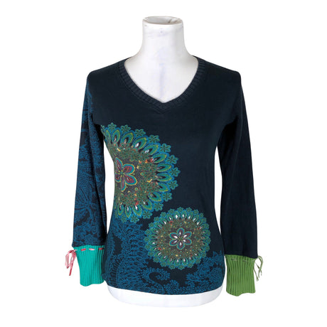 Unisex Desigual - Kampsun, suurus 36 - Sinine ()