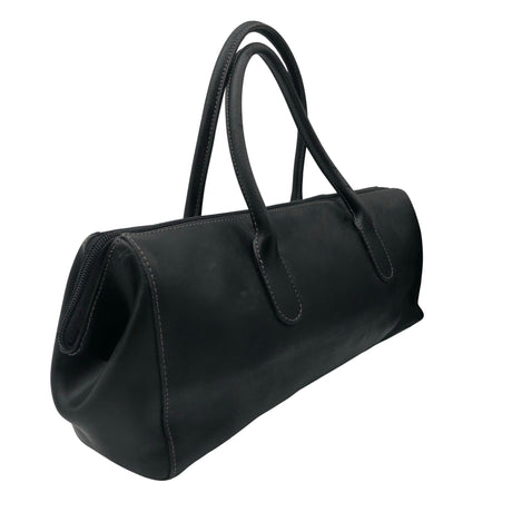 Unisex Nannini - Käekott, suurus Midi - Must (2)