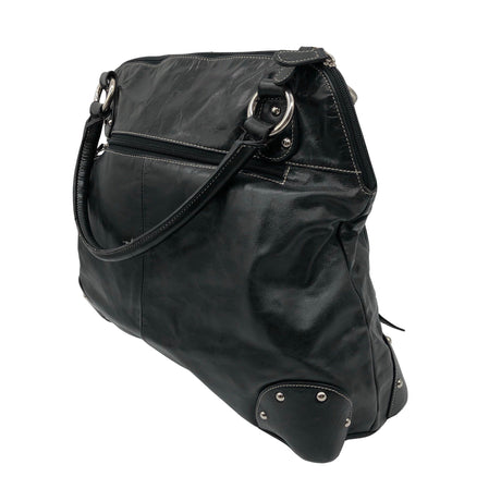 Unisex Minelli - Käekott, suurus Maxi - Must (2)