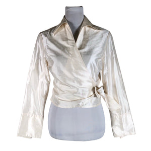 Unisex Ril's - Pidulik pluus, suurus 38 - Looduslik valge (1)