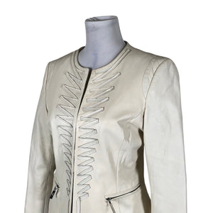 Unisex Ril's - Nahktagi, suurus 38 - Looduslik valge (3)