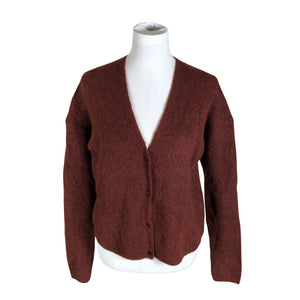 Unisex Mos Mosh - Kardigan, suurus 36 - Pruun (1)