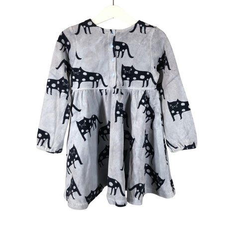 Unisex Polarn O. Pyret - Trikotaažist kleit, suurus 98 - 104 - Helesinine (2)