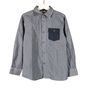 Unisex POMPdeLUX - Triiksärk, suurus 122 - 128 - Helesinine (1)