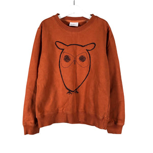 Unisex Knowledge Cotton Apparel - Dressikangast pluus, suurus 134 - 140 - Oranž (1)